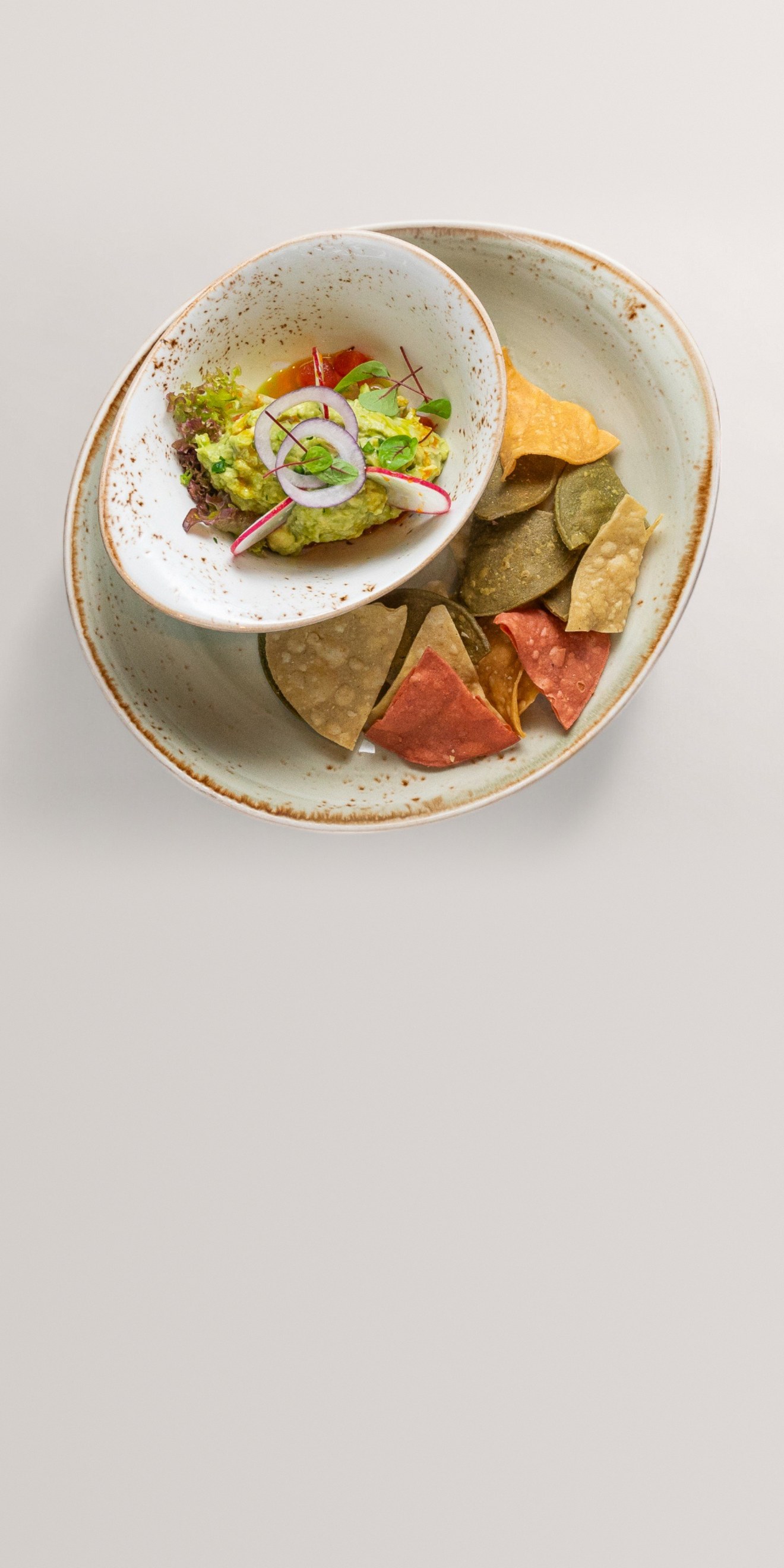 Guacamole con Totopos