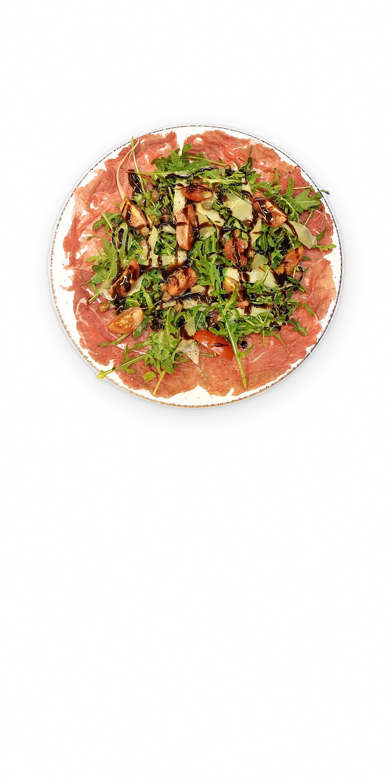 Carpaccio de boeuf