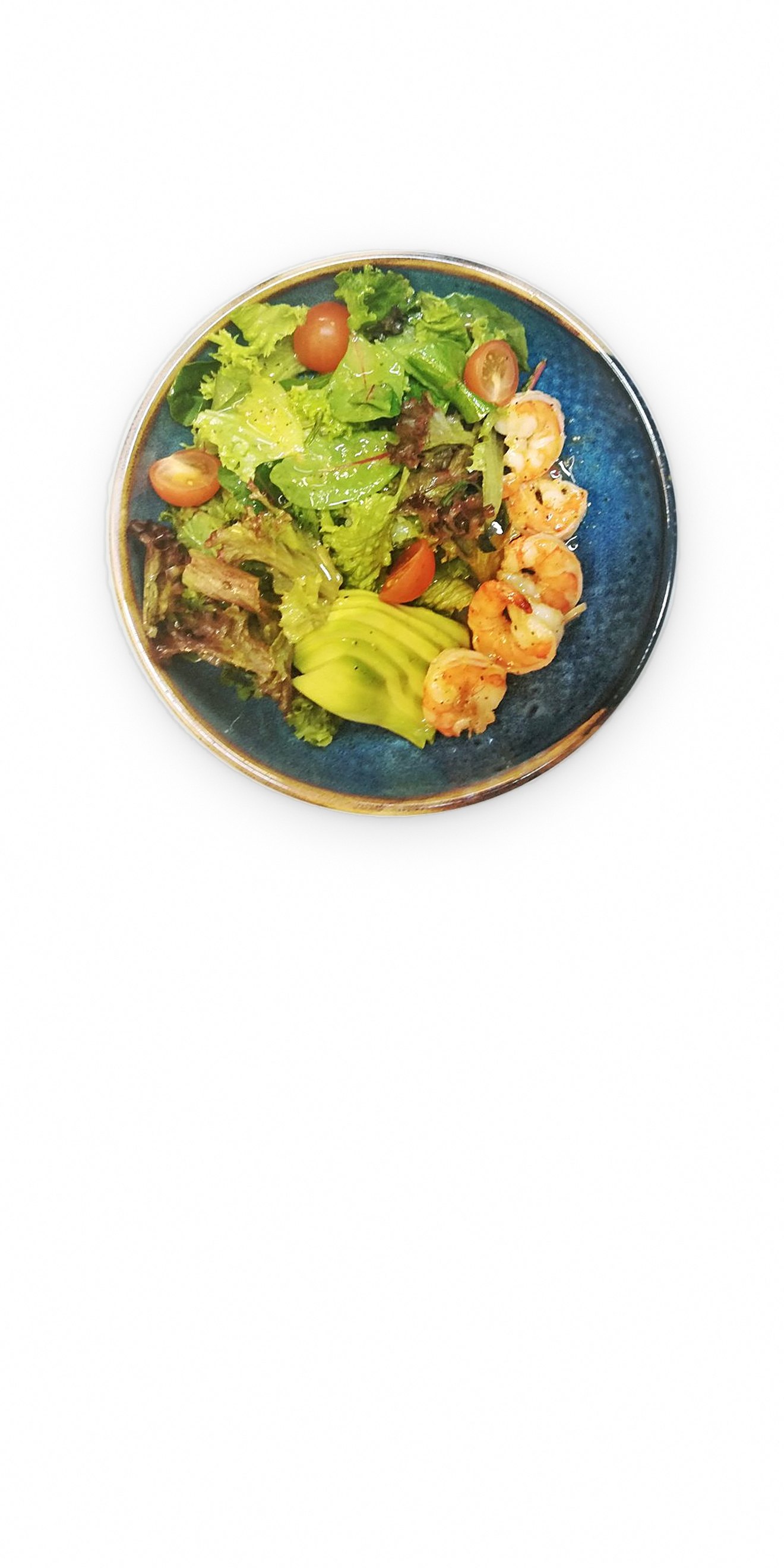 Salade de crevettes